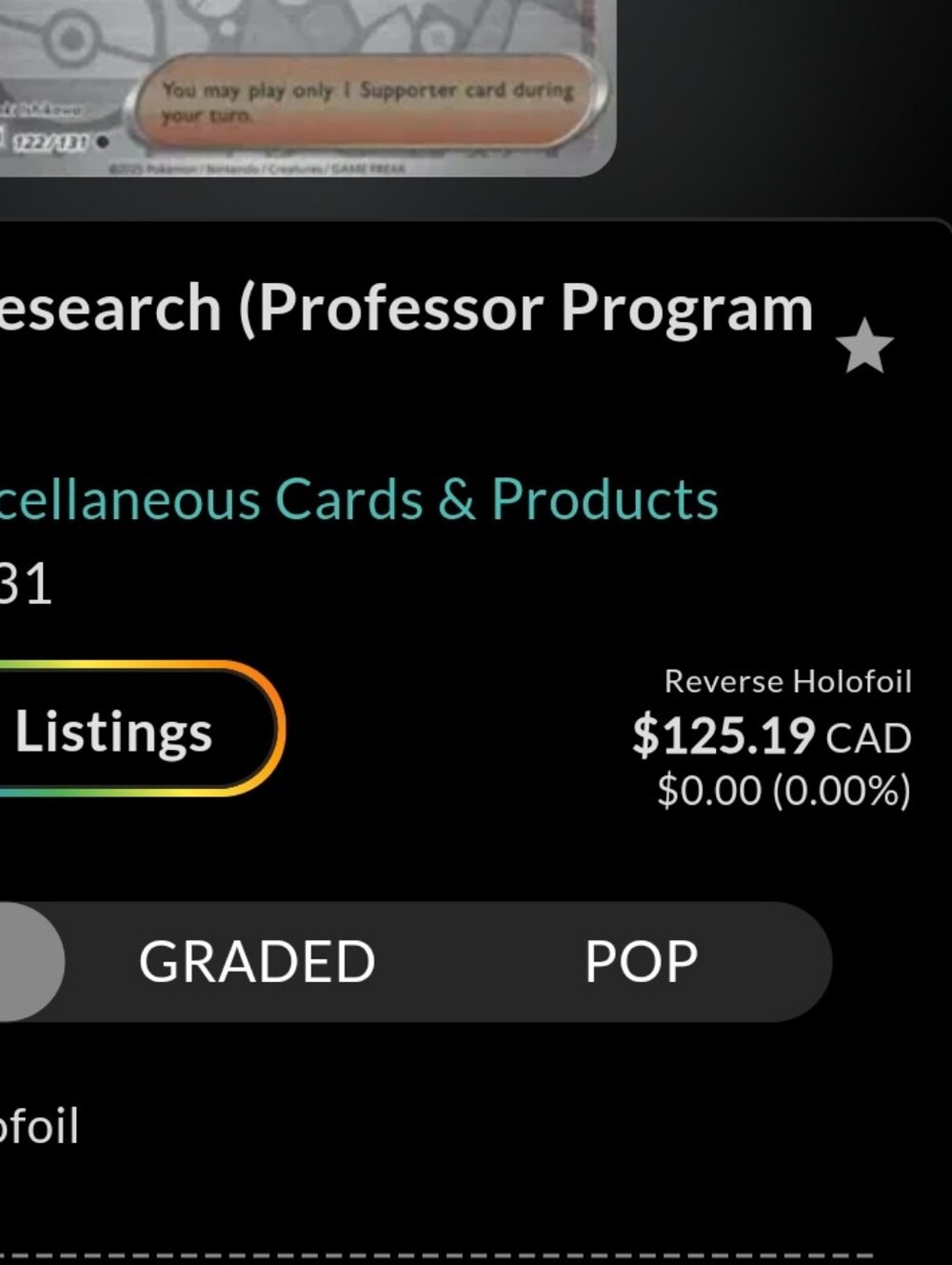 Professor's Research (Professor Program Promo) Oak - Picture 2 of 2